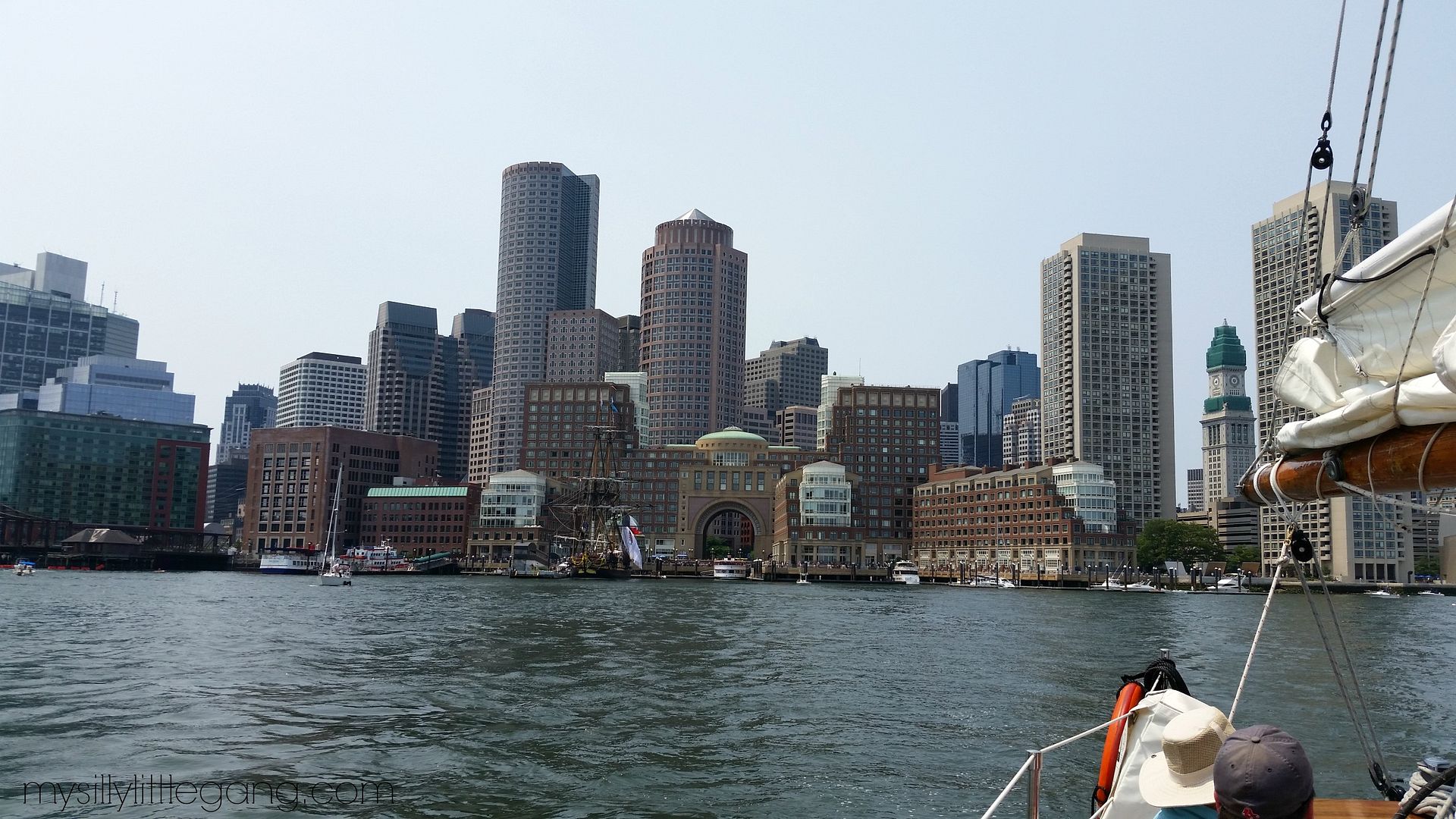 Our sail aboard the Adirondack III My Silly Little Gang